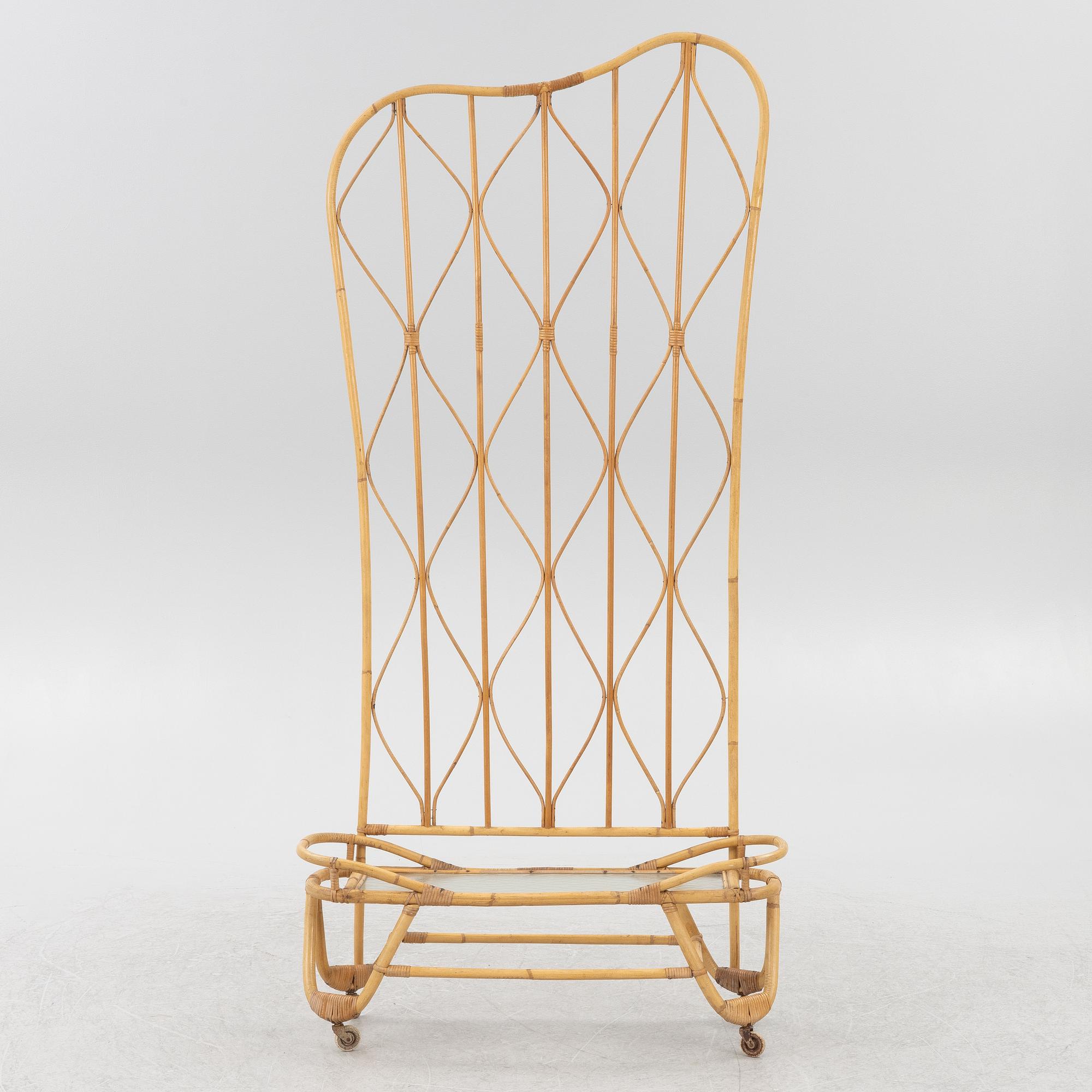 A plant stand with trellis, 1940s/50s.