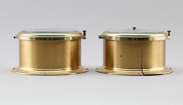 SKEPPSBAROMETER OCH KLOCKA, Schatz, 1900-talets andra hälft.