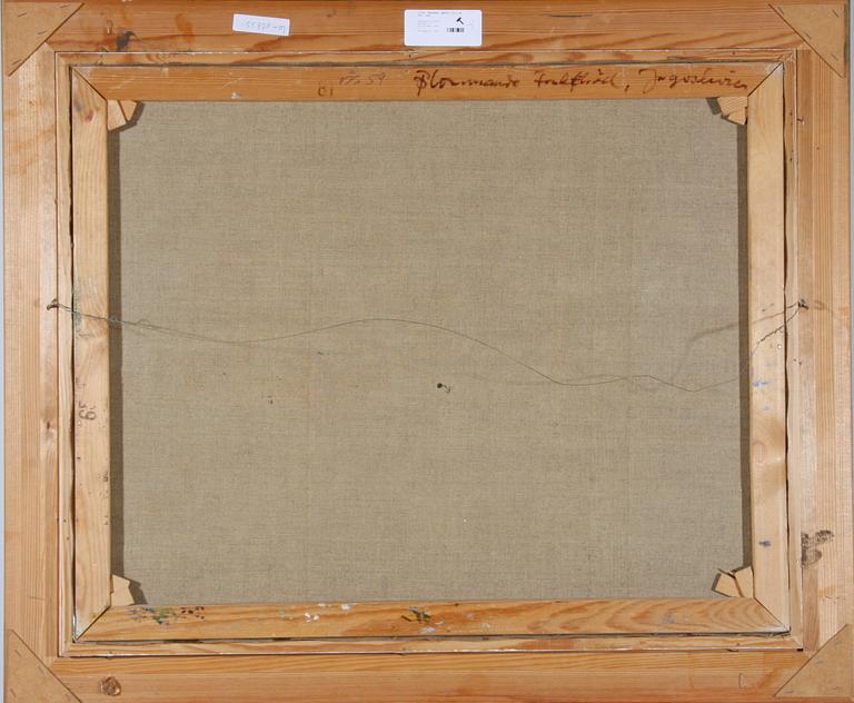 WAHLBERG, BERTIL. Olja på duk, sign.