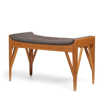 296. Carl-Axel Acking, a Swedish Modern stool, probably executed by cabinetmaker Torsten Schollin, Sweden 1940-50's.