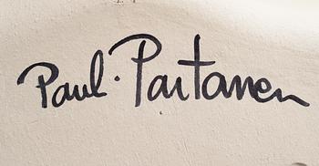 PAULI PARTANEN, KERAMIKFAT. Akvarium. Sign. Partanen -09.