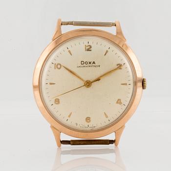 DOXA, Antimagnetique, s.c. "Oversized, Claw lugs"wristwatch, 36,8 mm,