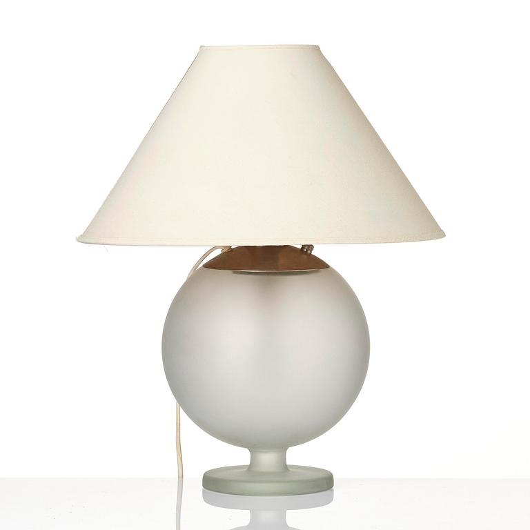 Harald Notini, a table lamp model "15206", Arvid Böhlmarks Lampfabrik, Stockholm, 1930s.