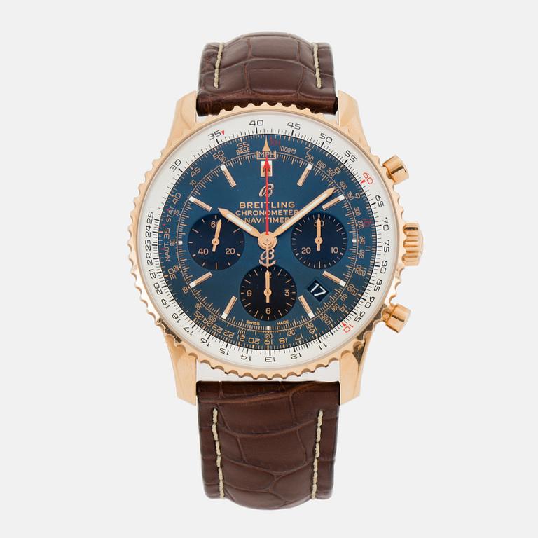 BREITLING, Navitimer 1 B01, armbandsur, kronograf, 43 mm.