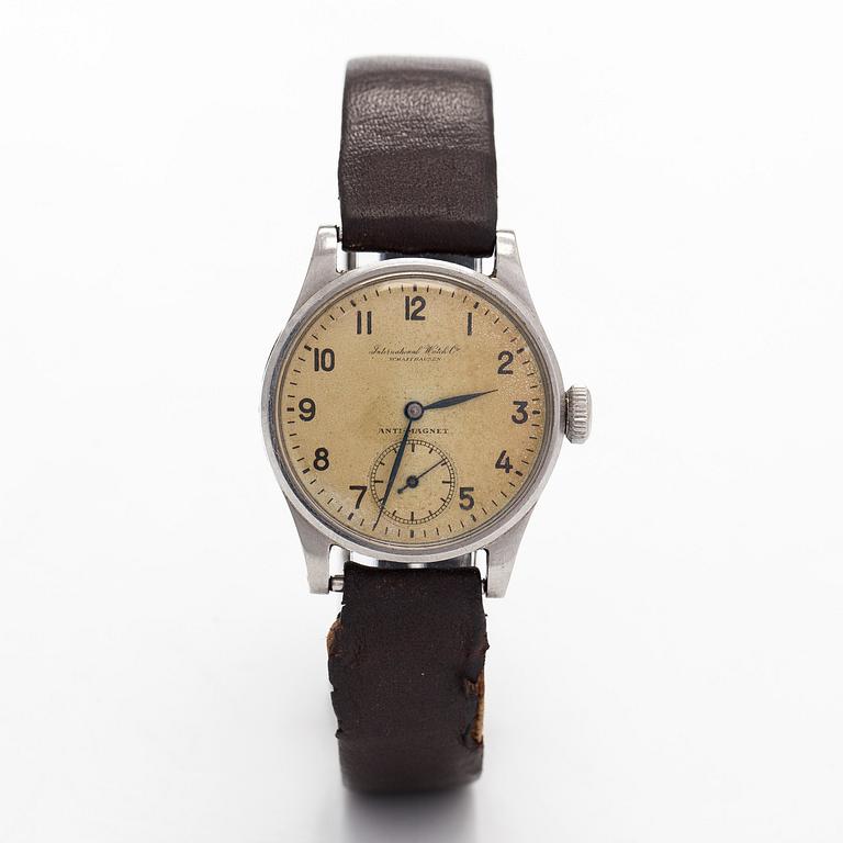 IWC, Anti-Magnet, Inca, "hermet", armbandsur, 30,5 mm.