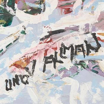 UNO VALLMAN, olja på duk, signerad.