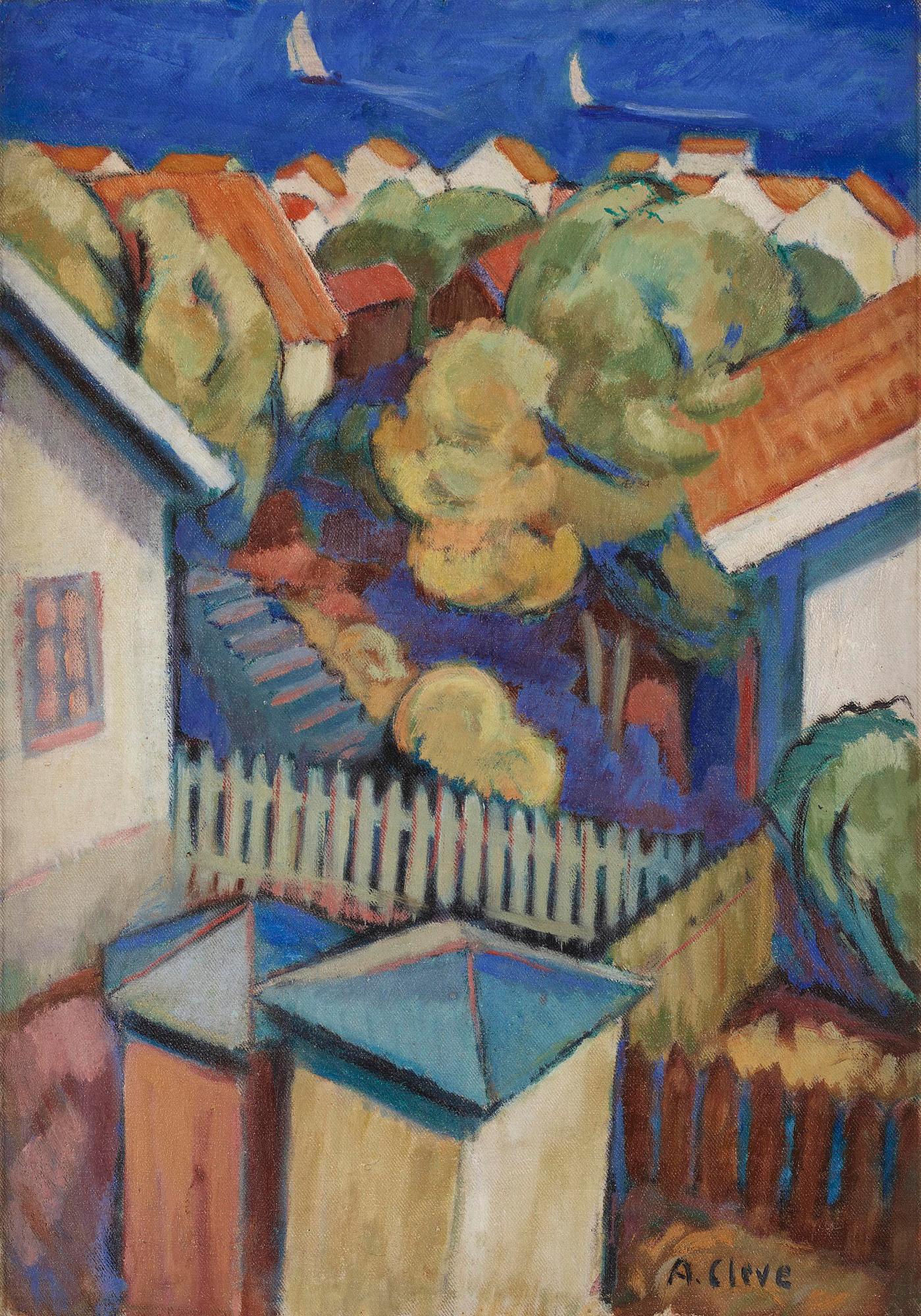 Agnes Cleve, View from Gullholmen.