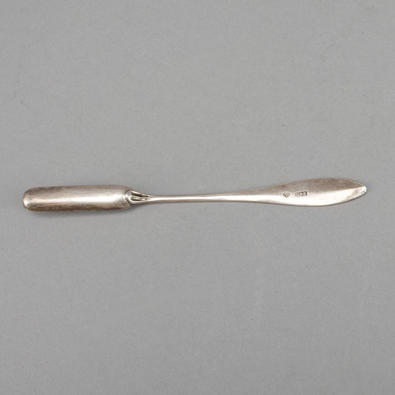 PARTI SILVER, 5 delar, silver, bland annat ett par manschettknappar i sterlingsilver, 1900-tal. Vikt ca 525 gram.