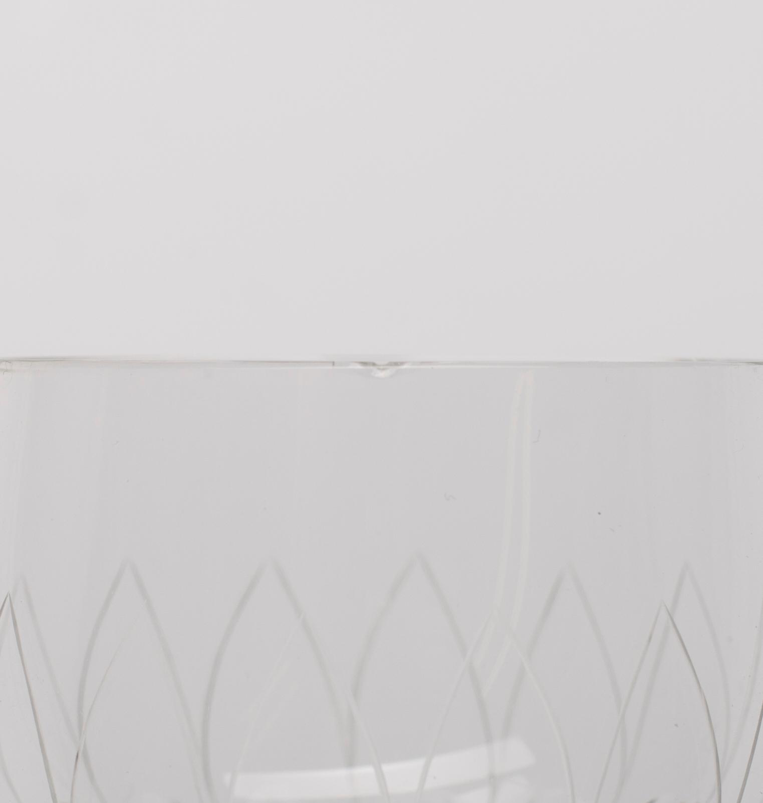 GLASSERVIS, 24 delar "Kilta" Göran Hongell, Iittala. Formgiven 1947.