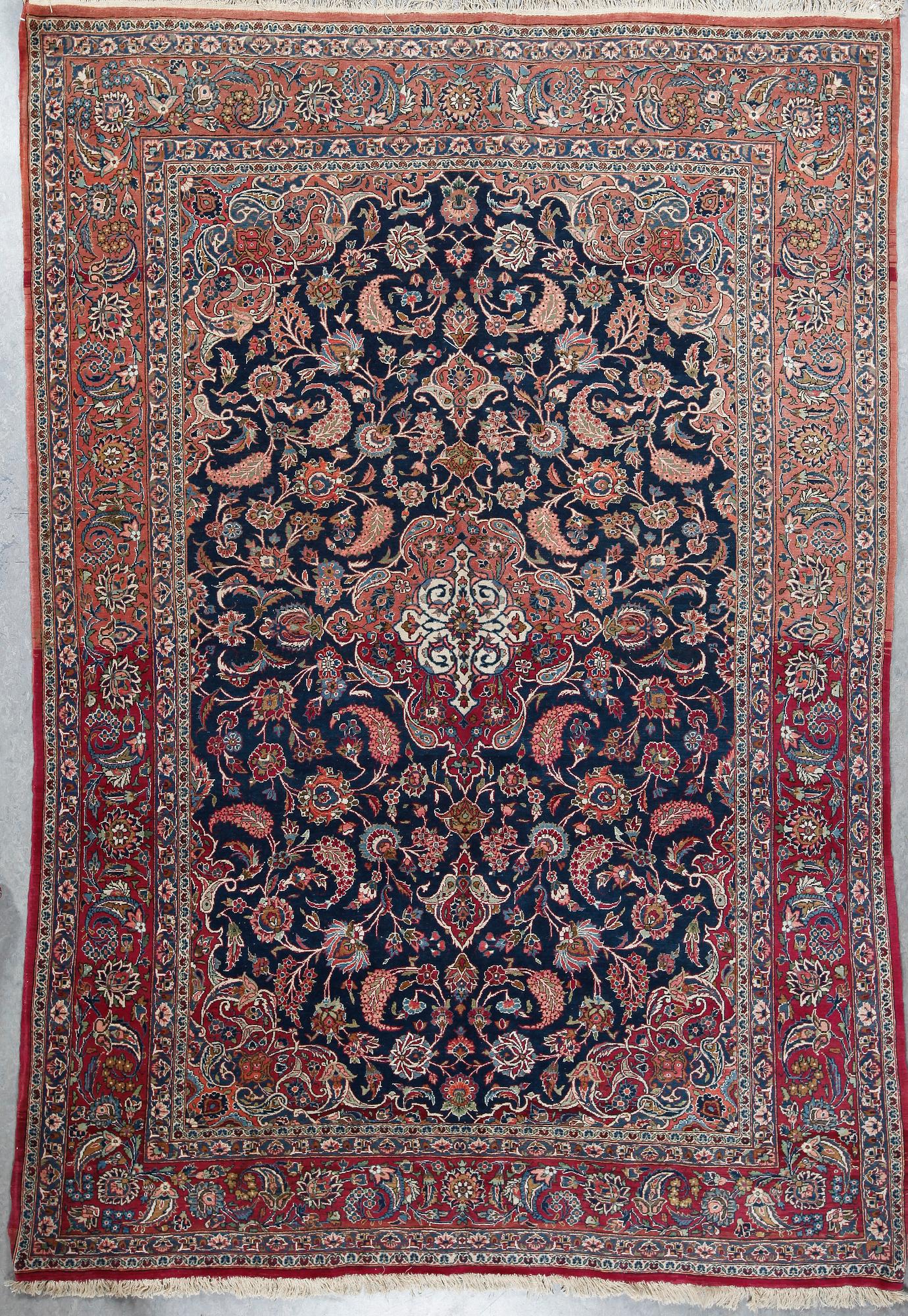 MATTA, semiantik Keshan, Korkull, ca 314x220 cm.
