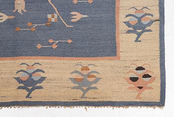 A semi-antique Bessarabian kilim, c 341 x 164 cm.