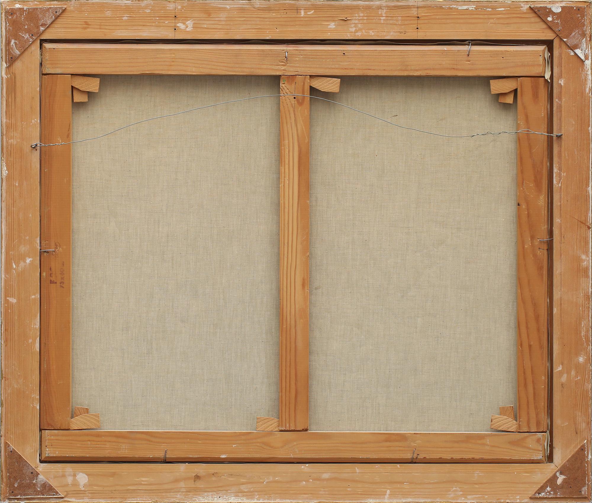 GUSTAF CARLSTRÖM, olja på duk, signerad.