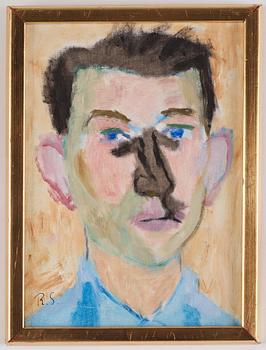 Ragnar Sandberg, Self-portrait.