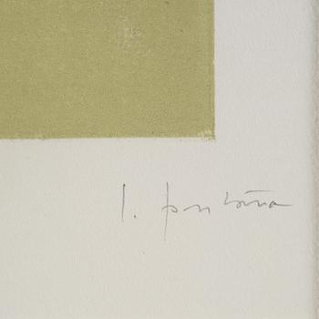 Lucio Fontana, ”Concetto Spaziale” - E-12.