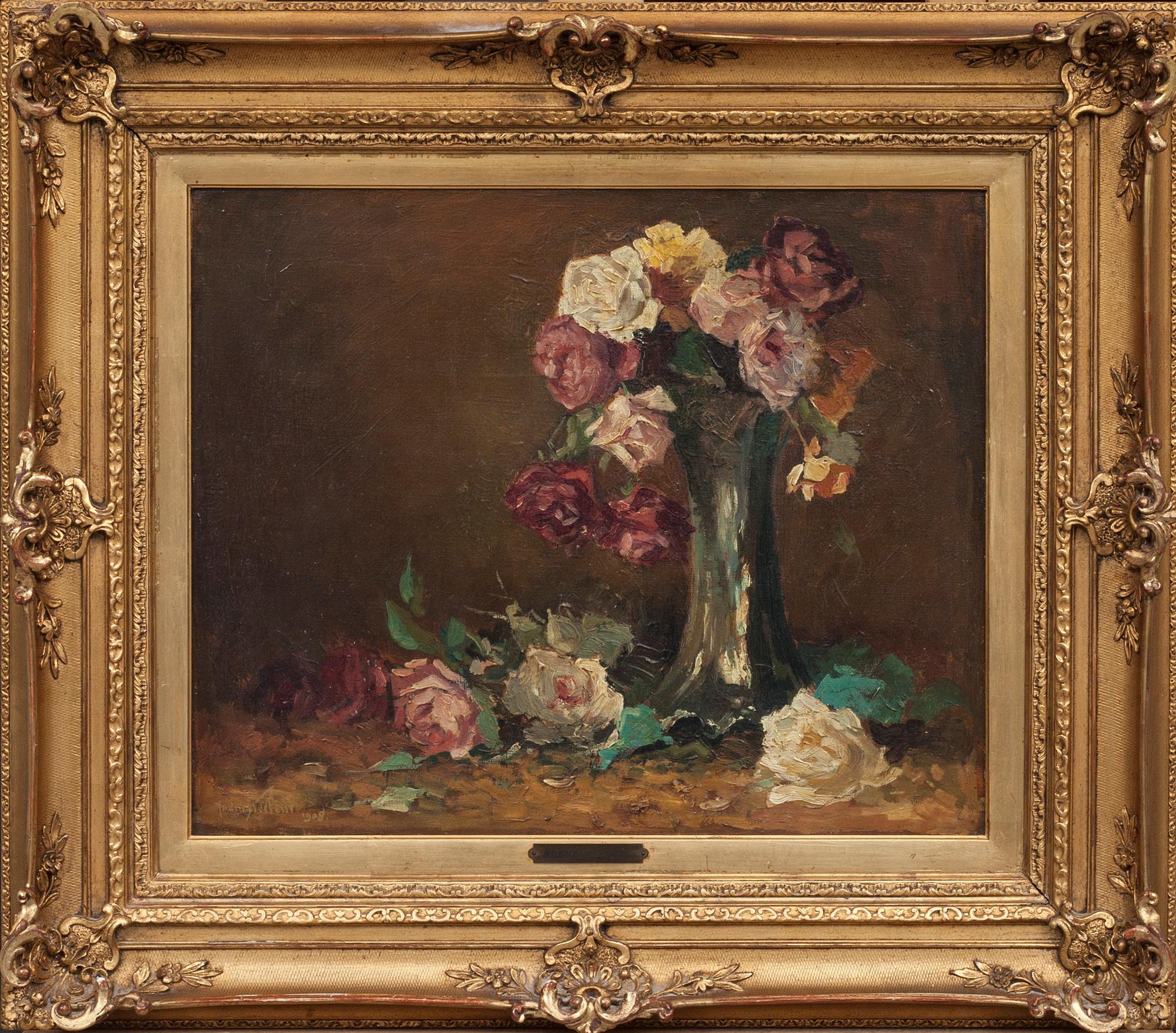 ANDRIES VERLEUR, olja på duk, signerad och daterad 1908.