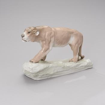 An Amphora porcelain figurine 2882, impressed mark Strasser Wien.