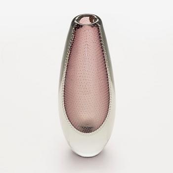 Gunnel Nyman, A glass vase model 'GN 26'. signed G. Nyman Nuutajärvi Notsjö -51.