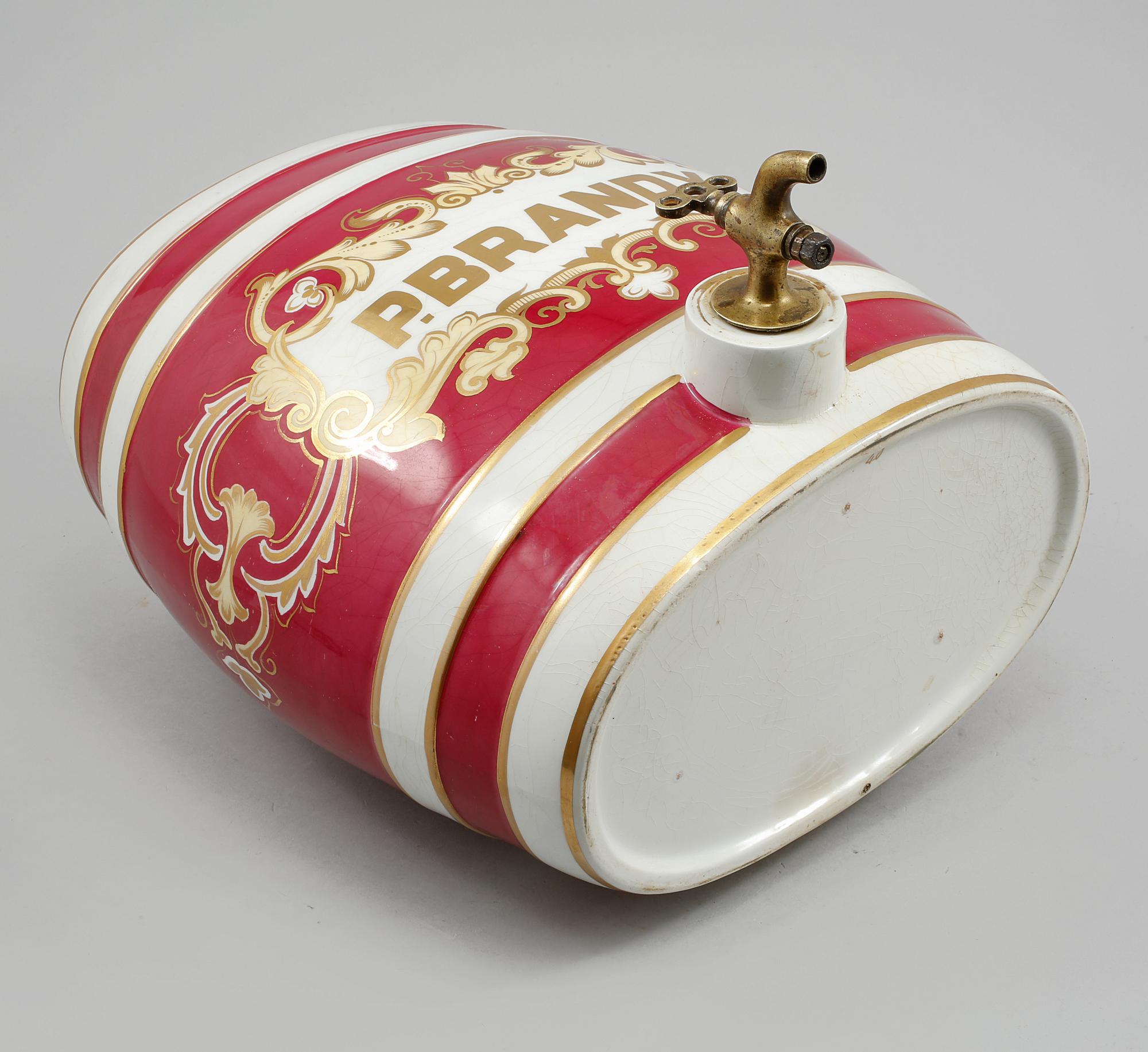 BRÄNNVINSKAGGE, flintgods, 1900-talets första hälft .