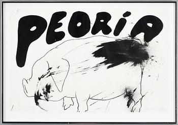 Jim Dine · JIM DINE, litografi, signerad och numrerad 52/75.