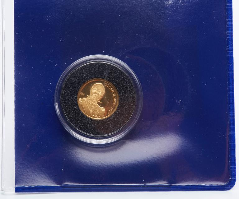 GULDMYNT, 24 K, 10 Dollars, Cook Islands, 2009. Ca 1 gram.