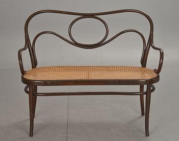 SOFFA, Thonet, etikettmärkt, 1900-talets första hälft.