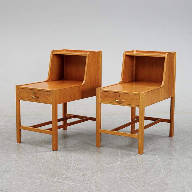 David Rosén, sängbord, ett par, ur "Futura"-serien, Nordiska Kompaniet.