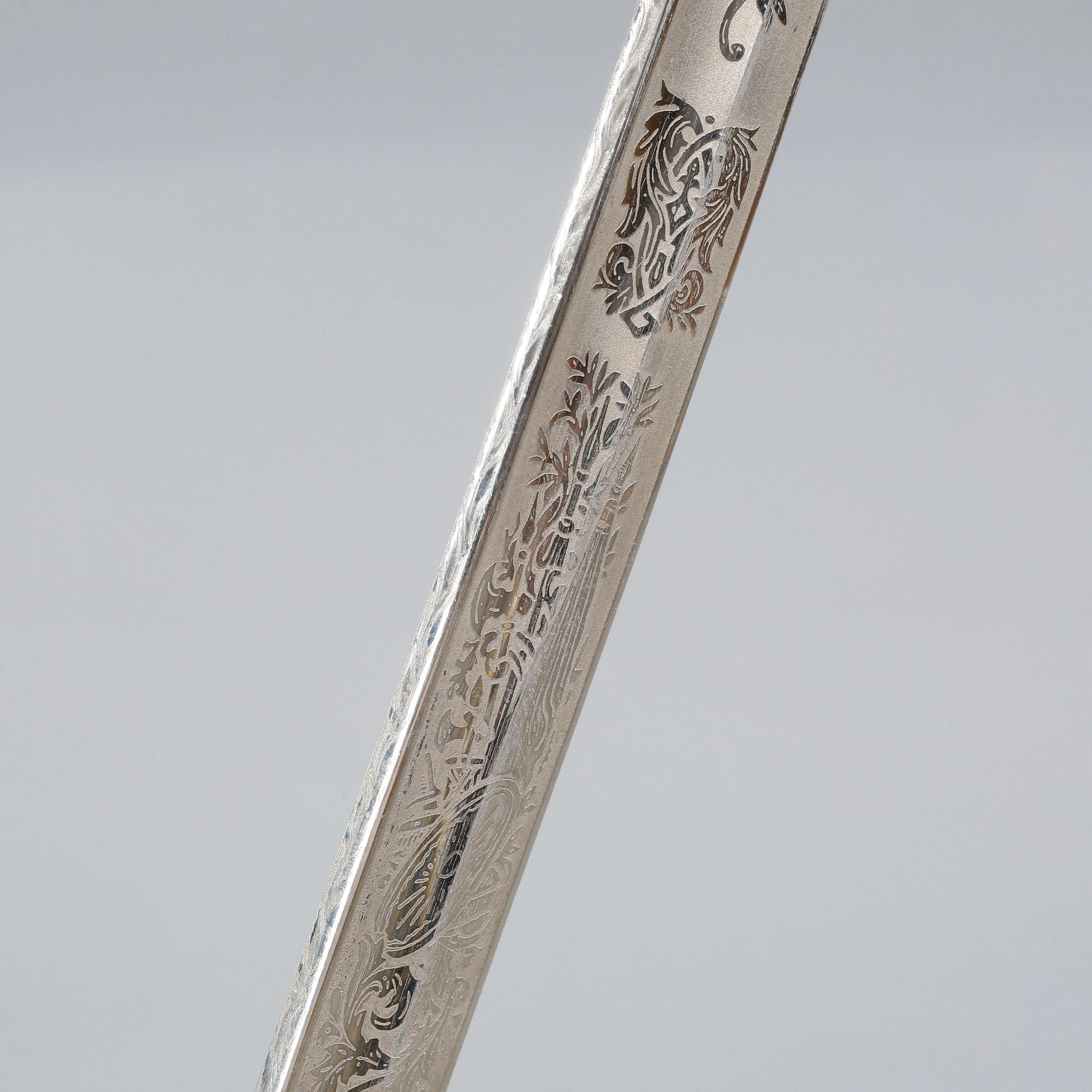 A sabre for the swedish navy, m/1878-1915.