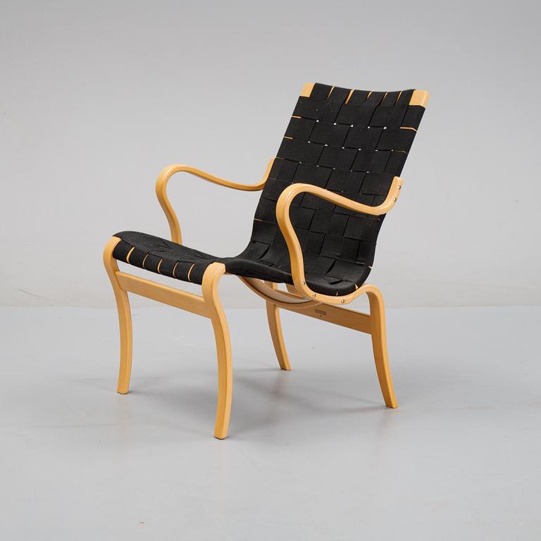 A 'Mina' armchair by Bruno Mathsson for Mathsson International.