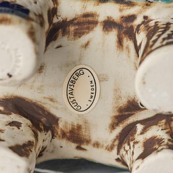 Lisa Larson, figurin, stengods, "Varan", ur serien "Jura", Gustavsberg.