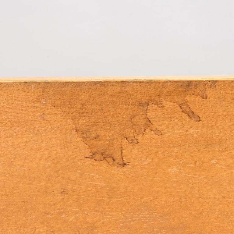 Alvar Aalto, ruokapöytä / neuvottelupöytä, malli E86, Artek, 1960/70-tal.