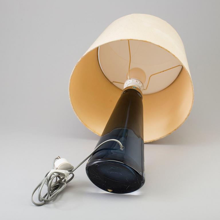 A 1960/1970's table lamp by Carl Fagerlund, Orrefors.