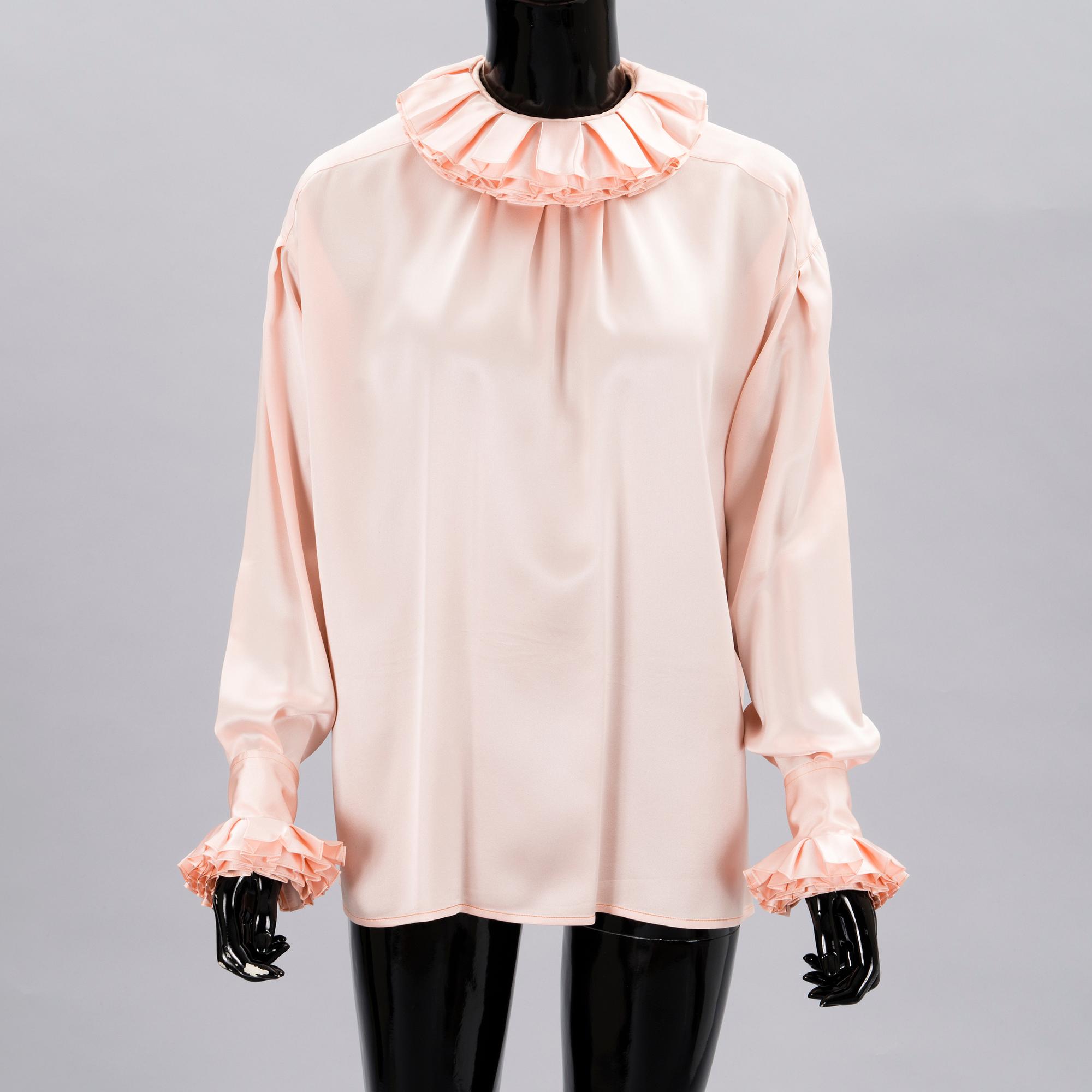 CHANEL, Three Vintage Silk Blouses.