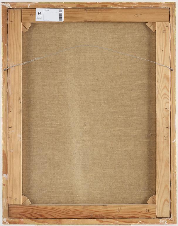 JOHANNES OLSSON,  olja på duk, signerad och daterad 1980.