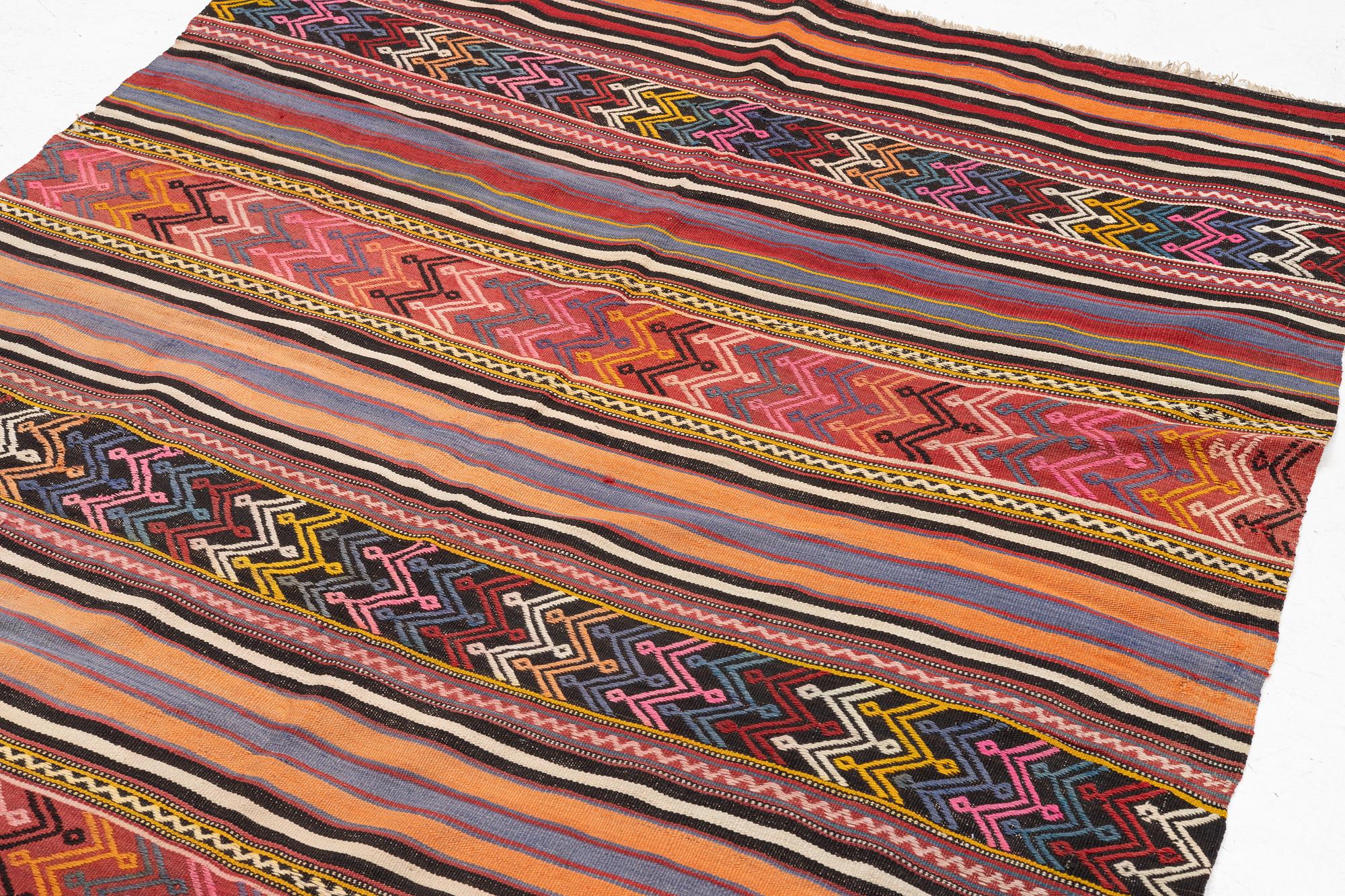 Rug, Persian Kilim, approx. 180 x 150 cm.