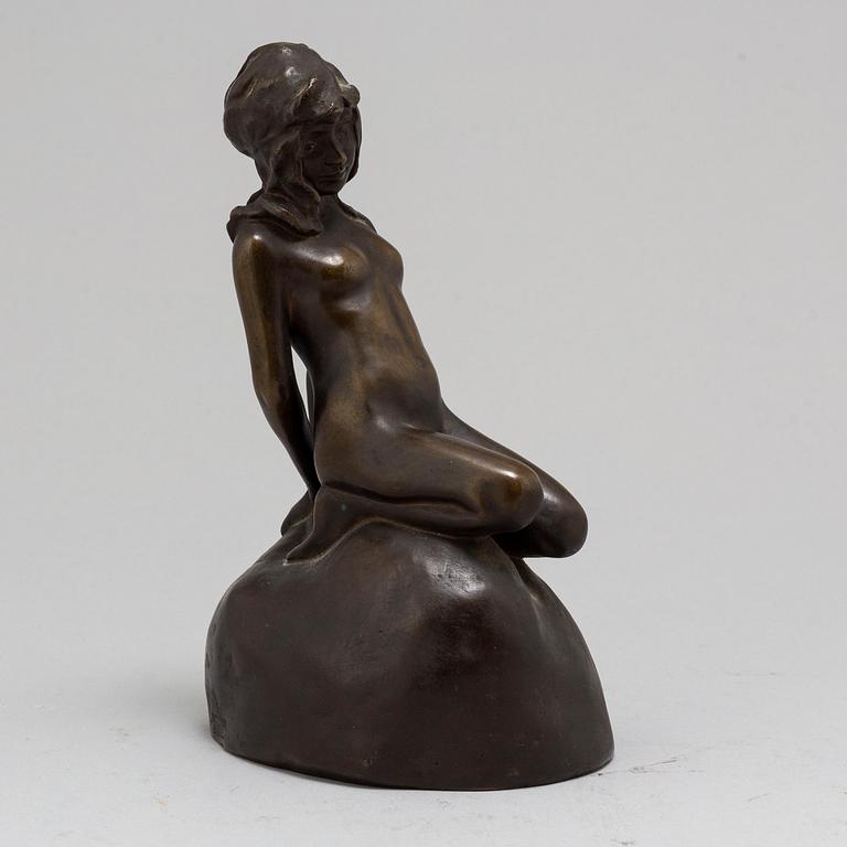 VICKEN VON POST-BÖRJESSON, Sculpture, bronze. Signed and with foundrymark.