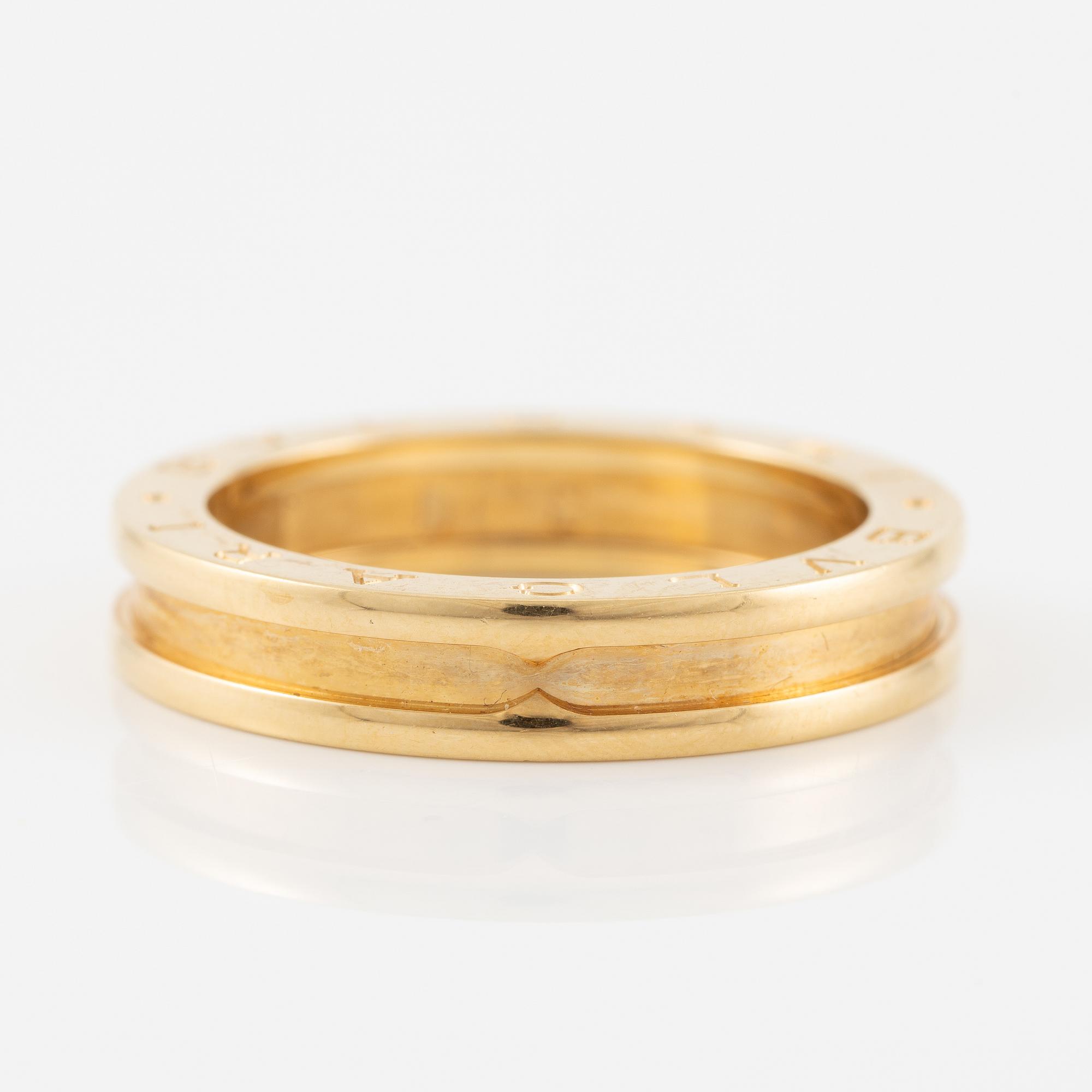 Bulgari, 18K gold, B.Zero1.