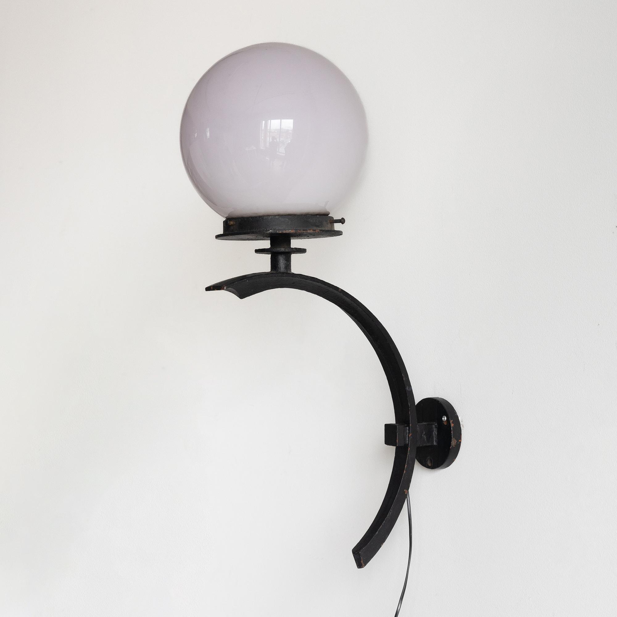 Cebe, a wall lamp, model "65698", Svalöv, 1920s-30s.