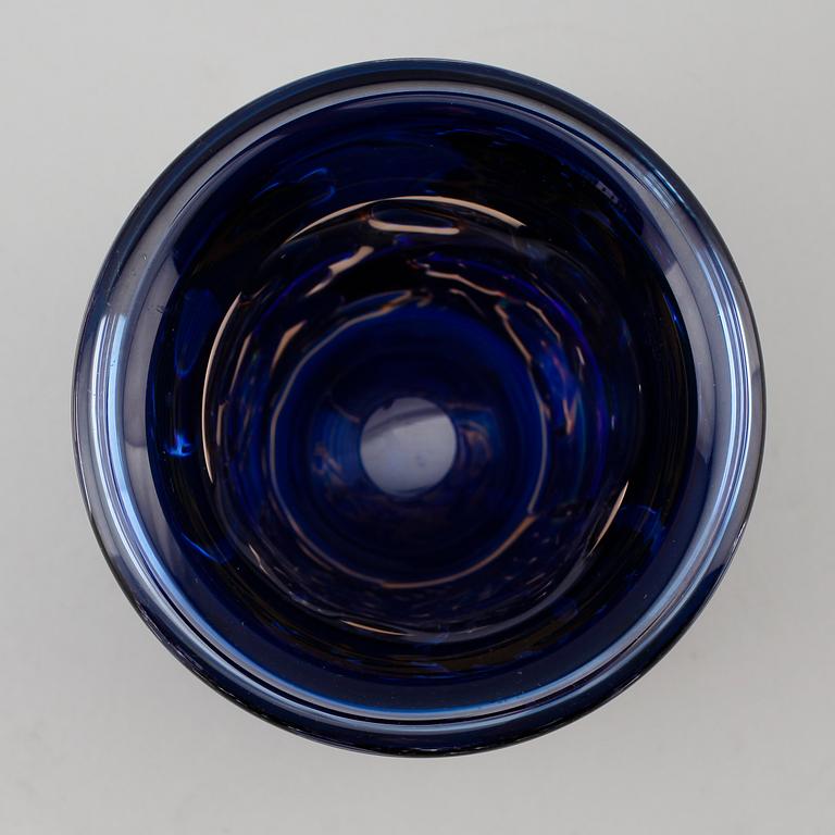 VAS, glas, "Gondoljären", ariel, Edvin Öhrström, Orrefors 1988.