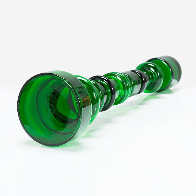 Oiva Toikka, kynttilänjalka/maljakko, "Majakka", signeerattu Notsjö Nuutajärvi.