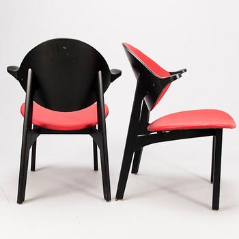 YRJÖ WIHERHEIMO & PEKKA KOJO, a set of four 'Bird' chairs for Vivero, Finland. Design year 1993.