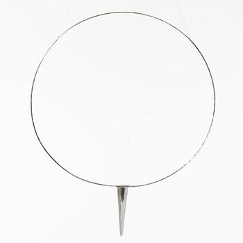 Bo Klevert, hängande ljusstake, sterlingsilver, Stockholm  1994.