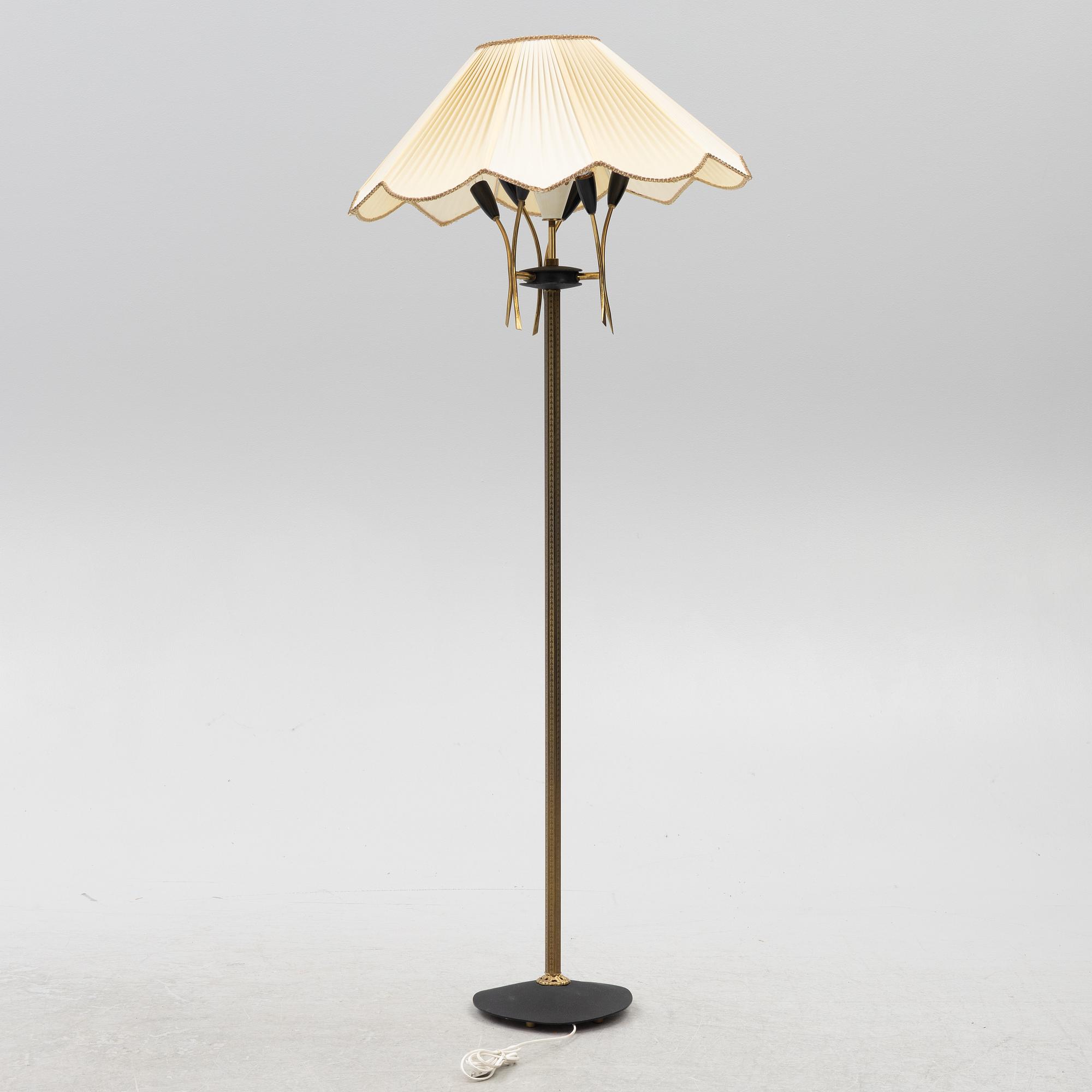 A floor lamp, AWF, 1950s.