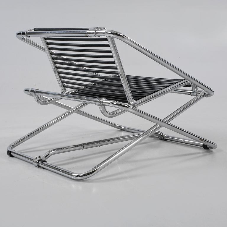 FÅTÖLJ, troligen "Rocking chair", Ron Arad, One Off, England. 1980-tal.