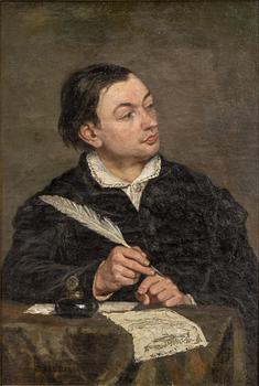 Unknown artist, Portrait in half-figure.