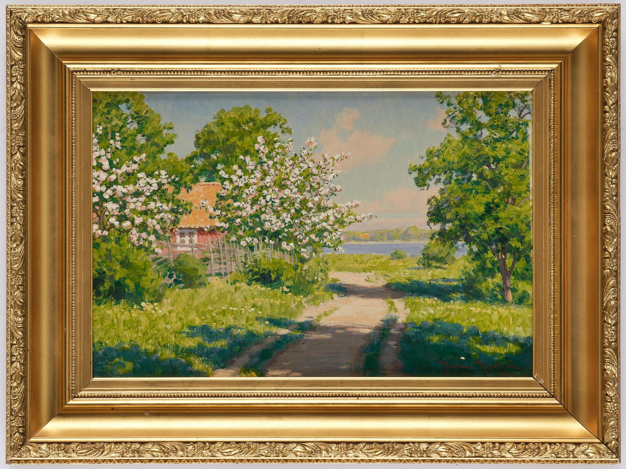 Johan Krouthén, Summer landscape.