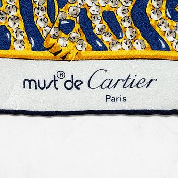 Cartier, a 'Savane Africaine' scarf.