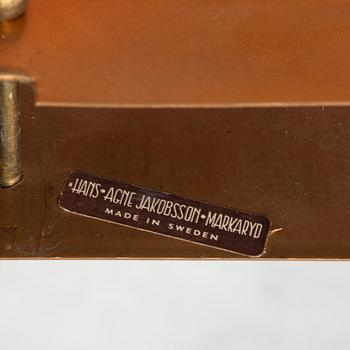 Hans-Agne Jakobsson, a copper ceiling lamp, Hans-Agne Jakobsson AB, Markaryd, Sweden, 1960's.
