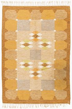 Ingegerd Silow,
rug, röllakan, 230 x 165 cm.