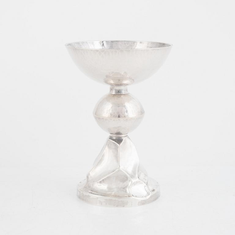 Rolf Karlsson, a sterling silver cup, Stockholm 1977.