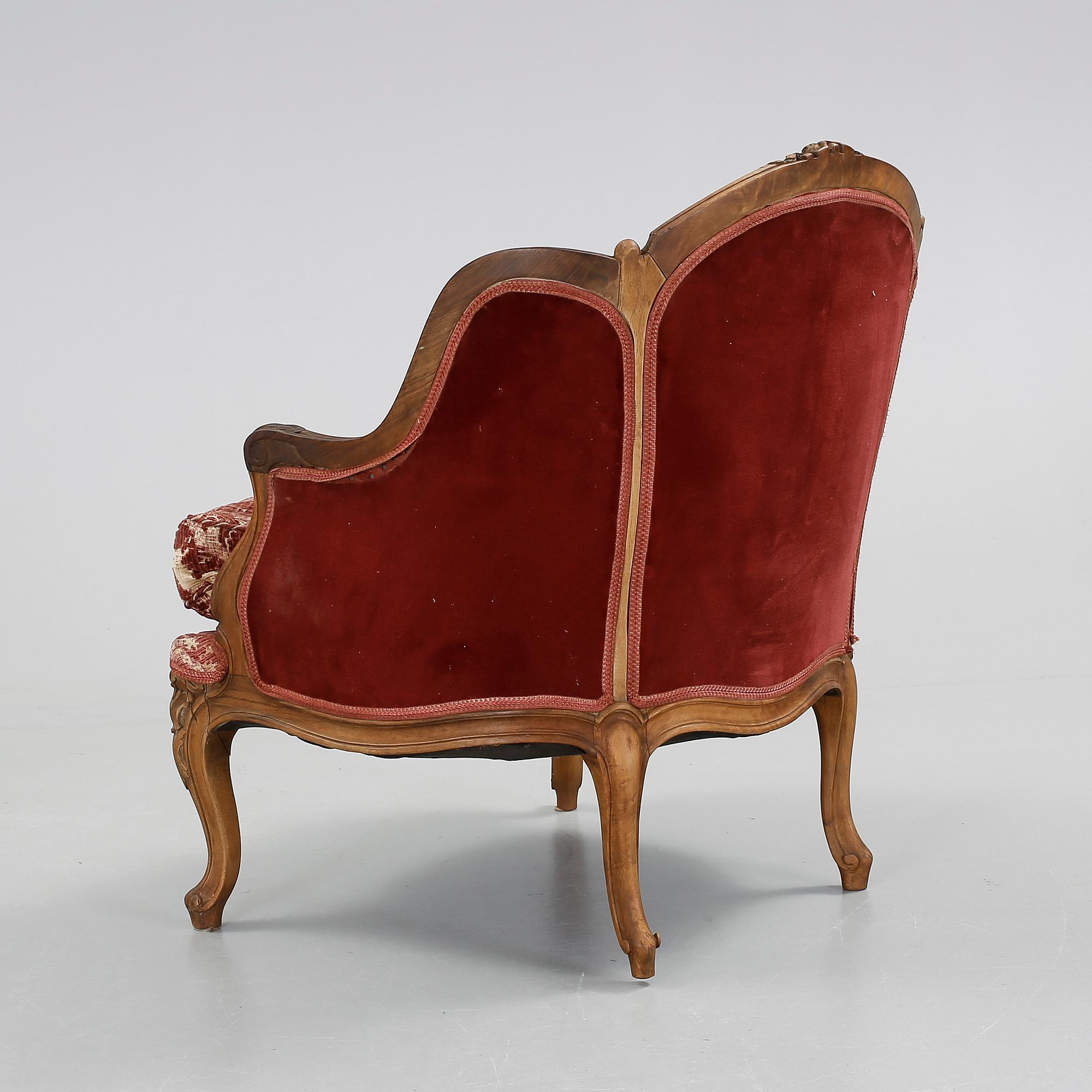 BERGERE, nyrokoko, 1800-talets slut.
